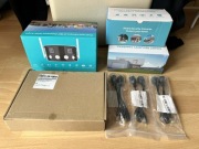 Kamera IP Wi-Fi Rejestrator Zestaw 3 Kamer Komplet Monitoring BESDER 4K