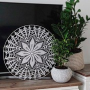 Łapacz snów, szydełkowany ręcznie