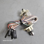 Komplet guziki diody panel front obudowy PC POWER RESET HDD LED przyciski 1
