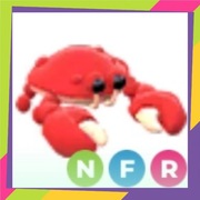 Neon Fly Ride Crab NFR | Adopt Me | Roblox