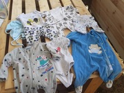 Ubranka dla chłopca rozmiar od 56