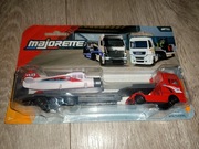 Majorette Transporter Man Tgx XXL + samolot 