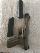 Wiatrówka  pistolet AAP01 Assasin, full auto, semi auto.