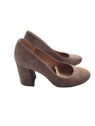 Brązowe buty na obcasie Ryłko 36