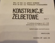 Konstrukcje żelbetowe tom 1