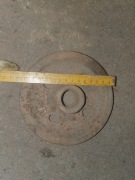 Koło zamachowe, pasowe od wyciągu, do maszyny Bęben hamulcowy furmanka