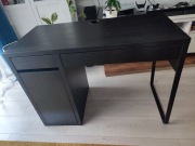 Biurko Ikea czarnobrąz 
