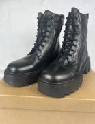 Skórzane buty INUOVO Black-Dark Brown Rozm. 40 NOWE