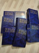 WIELCY MALARZE 120 zeszytów 8 segregatorów