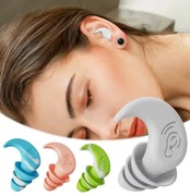 Wodoodporne silikonowe zatyczki do uszu | Pływanie, Sen, Nurkowanie