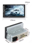 7 calowe radio samochodowe 1 din. Dotykowy ekran. 7018B