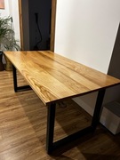 Stół loftowy deska jesion 