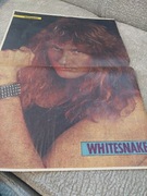 PLAKAT DAVID COVERDALE WHITESNAKE  ROZKŁADÓWKA Z GAZETY RAZEM 