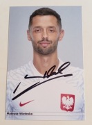 Mateusz Wieteska autograf POLSKA 