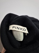 Czarny wełniany sweter Pinko S/M, wełna, kaszmir