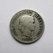 10 Rappenów 1903 r.  Szwajcaria