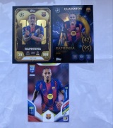 Raphinha karty 2+1 GRATIS  Topps Gold + Gladiator Limited Edition