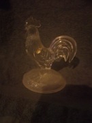 Figurka kogut kryształ francuski 