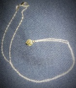 Łańcuszek, naszyjnik z serduszkiem 925.