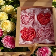 Zestaw mydła prezentowego.