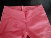 **spodnie slim, rurki, cygaretki jeans różowe 36/S