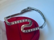 Stara srebrna bransoletka srebro vintage PRL