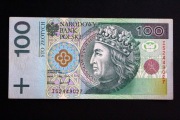 Banknot 100 złotych 1994 seria IS stan 2