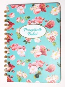 NOWY ROMANTYCZNY PRZEPIŚNIK DLA BABCI Z NAKLEJKAMI 