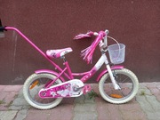 Rower dziecięcy różowy 