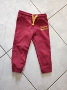 Harry Potter spodnie bordowe dziecięce dres ocieplane 