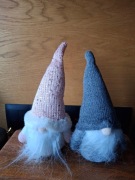 SKRZATY ŚWIĄTECZNE RÓŻOWY SZARY JAK HOMLA