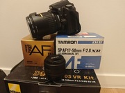 Lustrzanka Nikon d90 zestaw.