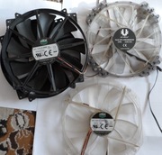 wentylatory 200mm  x3 cooler master i x1 BitFenix Spectre Pro LED 