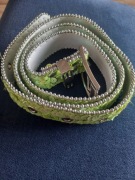 Pasek damski, zielony.