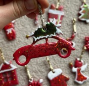 Ozdoby świąteczne zestaw MINI na mała choinkę 