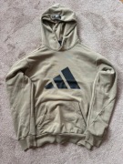 Bluza adidas z kapturem oliwkowa – rozmiar S – stan bardzo dobry