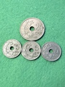 Belgia 25 i 5 centymów, okres 1914-1931