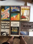 Kasety magnetofonowe stare różne 