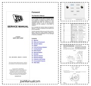 JCB 10TFT 9TFT 9TST Dumper Service Manual Instrukcja serwisowa