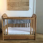 łóżeczko dziecięce | drewniane GLÜCK