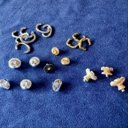 Części do zegarków kieszonkowych – koronki, uchwyty – vintage 2