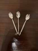 Łyżeczki do mokki posrebrzane 