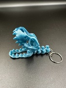 Flexi T-rex Czaszka Brelok do kluczy Galaxy Navy Blue