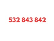 532 843 842 STARTER KARTA SIM UNIKATOWY ZŁOTY PROSTY ŁATWY NUMER