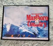 Plakat w ramce 40x30 Marlboro Country Vintage 