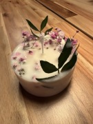 Świeca Herbarium No.1. Sojowa, ręcznie robiona