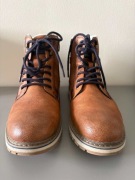 Nowe buty zimowe Land Rover DEL-TEX, skórzane, wodoodporne