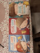 3 książki : Feluś i Gucio (przedszkole, zachowanie, zawody)