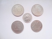 MIEDZIONIKIEL 1 uncja oz = 5 szt. monet