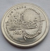 KANADA Ontario 1 Dollar 1980 token okołoMENNICZY